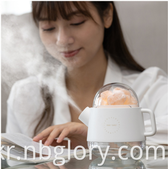 Ultrasonic humidifier Salt Stone Humidifier Crystal Stone Office Dormitory Bedroom mini ultrasonic spray air humidifier